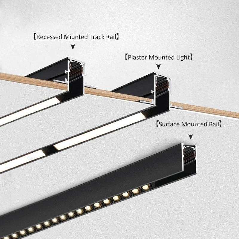 Rail Magnet COB Magnetic Smart LED Track Light System Aluminium Für Innendecke und Außengehäuse 5W 10W 20W 30W