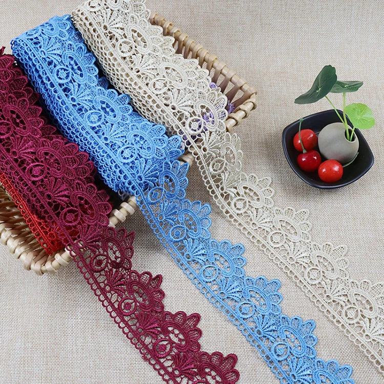 High Quality Beautiful Embroidery Chemical Lace