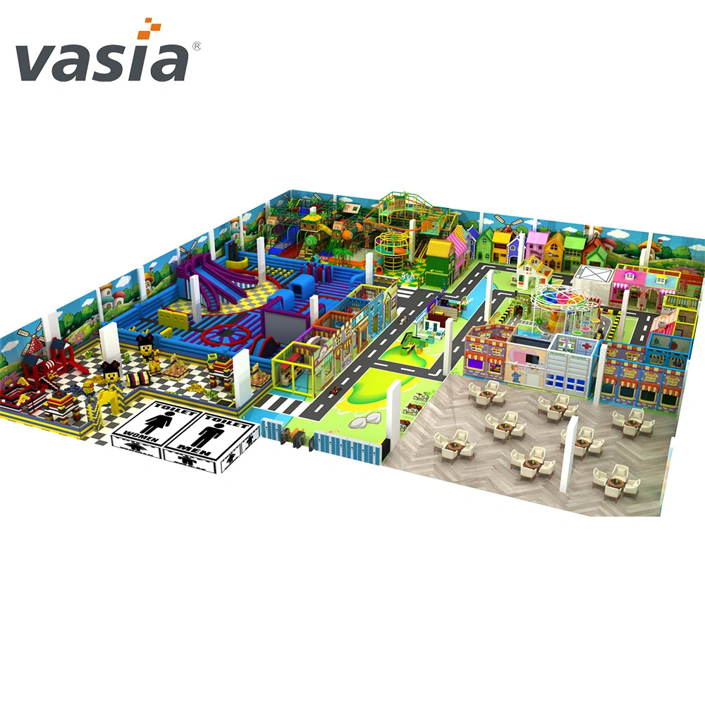 Huaxia Amusement Hot Sale Forest Functional Big Children Mall Indoor Playground