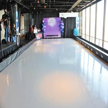 Smooth Surface HDPE Synthetic Ice Hockey Rink Interlockingflooring Ice Sheets for Ice Skating