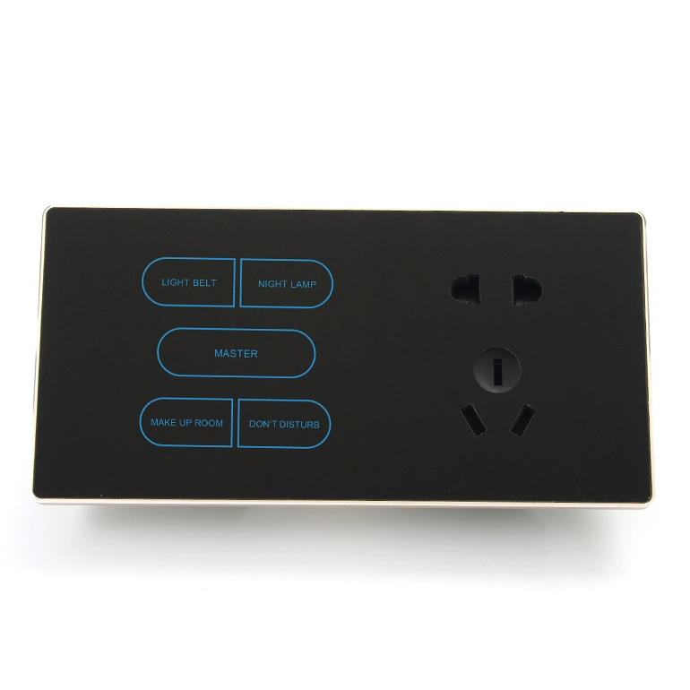 Latest Multi-Function Universal Five Pin Socket, Intelligent Touch Smart Wall Switch