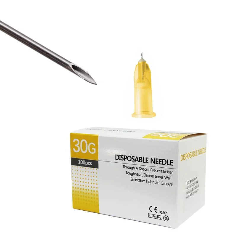 Factory Whole 30g 32g 34G Medical Sterile Hypodermic Needle for Filler Injection