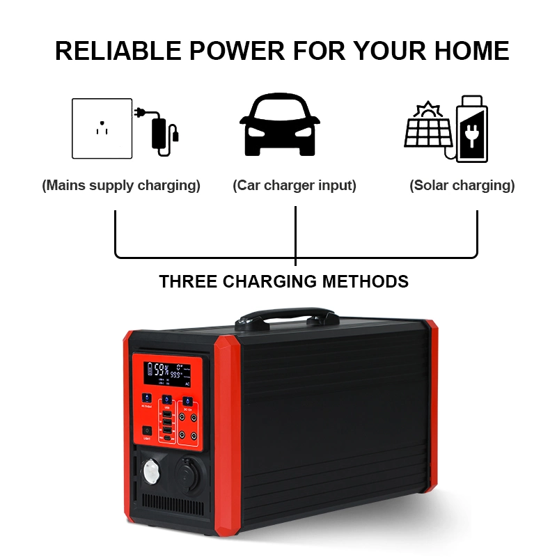 Factory Outlet 220V Electricity Solar Charger Emergency Mobile Solar Power Mobile Power Supply