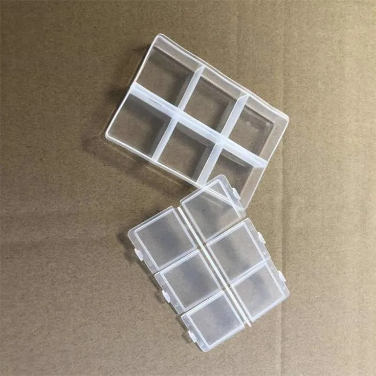 Eco-friendly Pill Organizer Rectangular 28 Grid Capacity Medicine Box Storage Pills Cases Container Pill Box Monthly