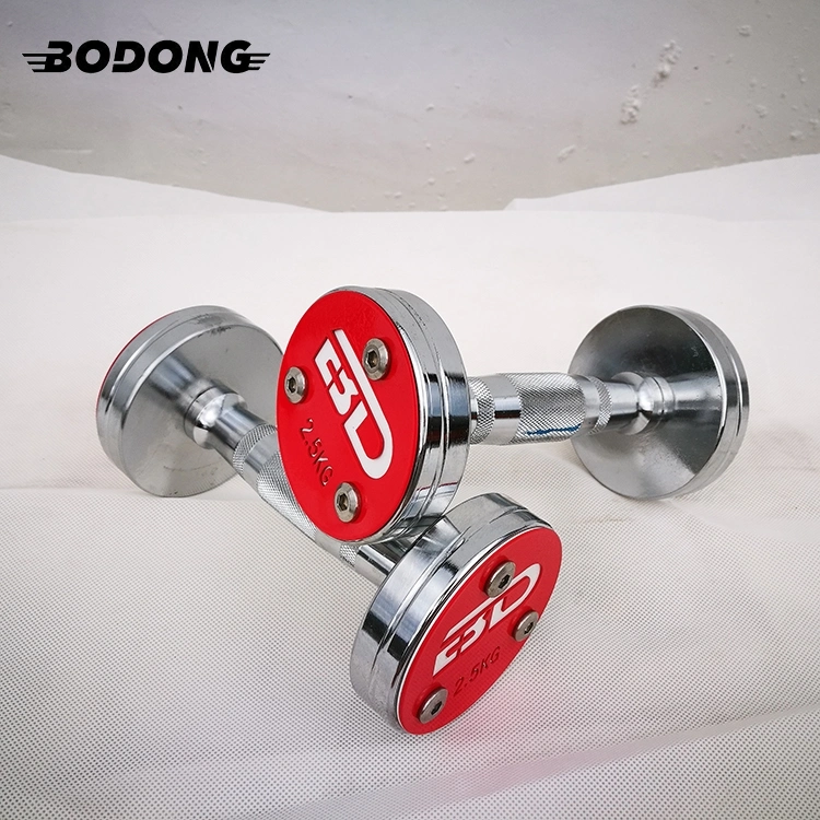 Sports Fitness Equipment for High quality/High cost performance  304 Stainless Steel Revolve Dumbbells