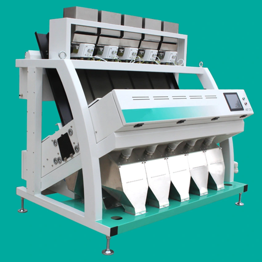 Automatic Rice Beans Grain Stone Color Sorter Processing Machine