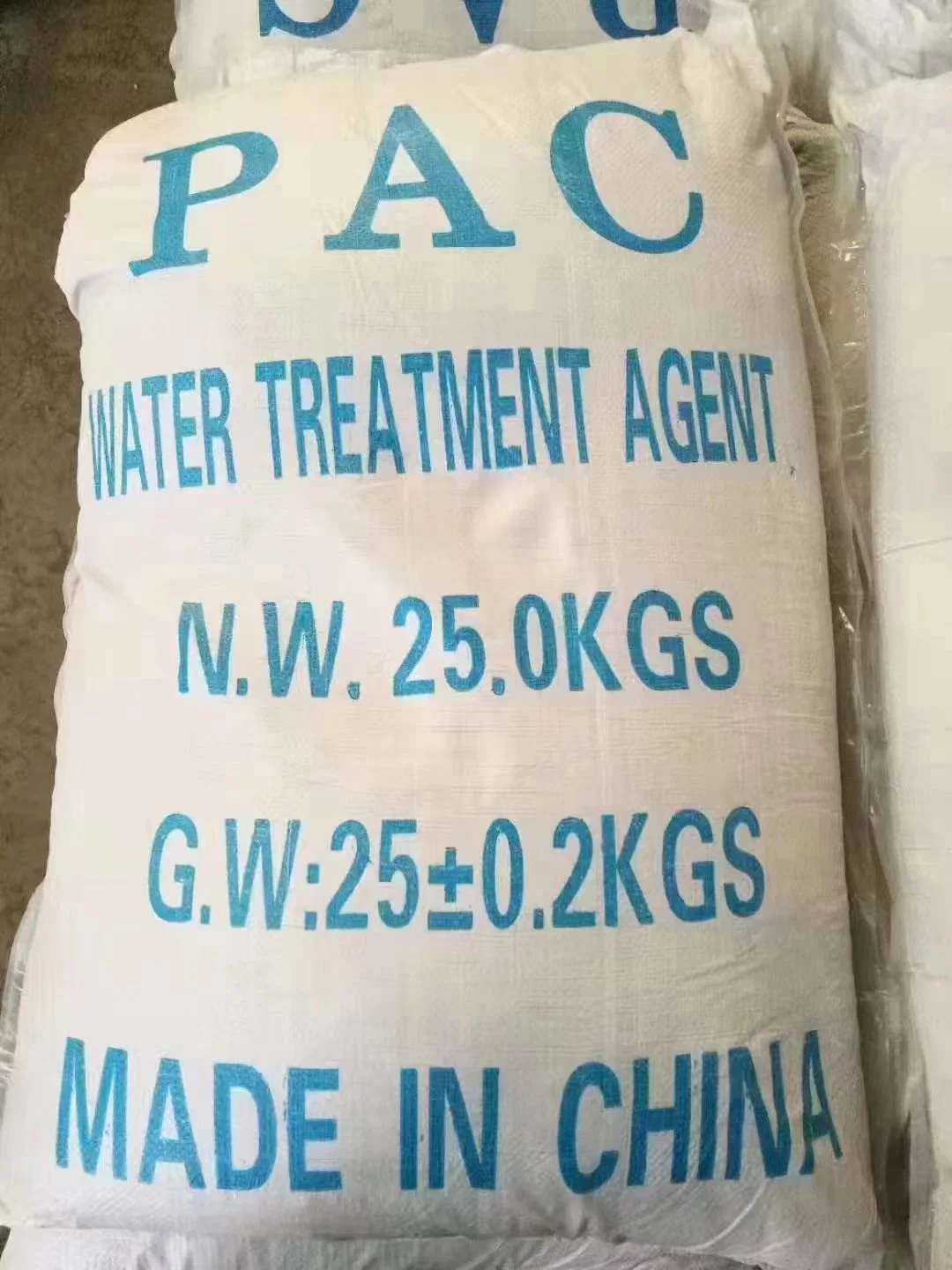 Напряжение питания на заводе PAC Polyaluminum хлористого кальция в питьевой воде обращения