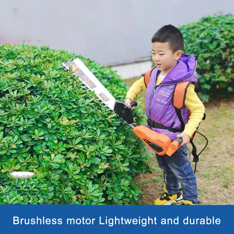 Electric 600mm Fence Cutter Tea Tree Garden Trimmer Double-Edged Hedge Trimmer