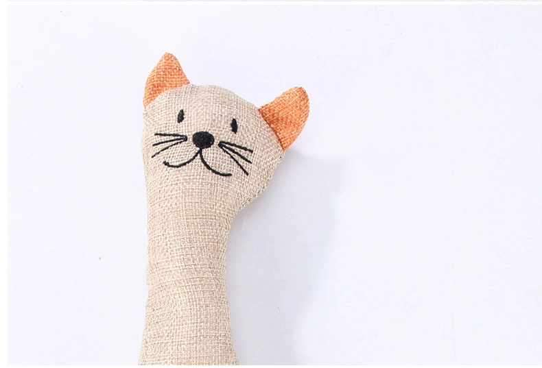 New Arrival Plush Cats Training Resistance to Bite Make Sound for Pets