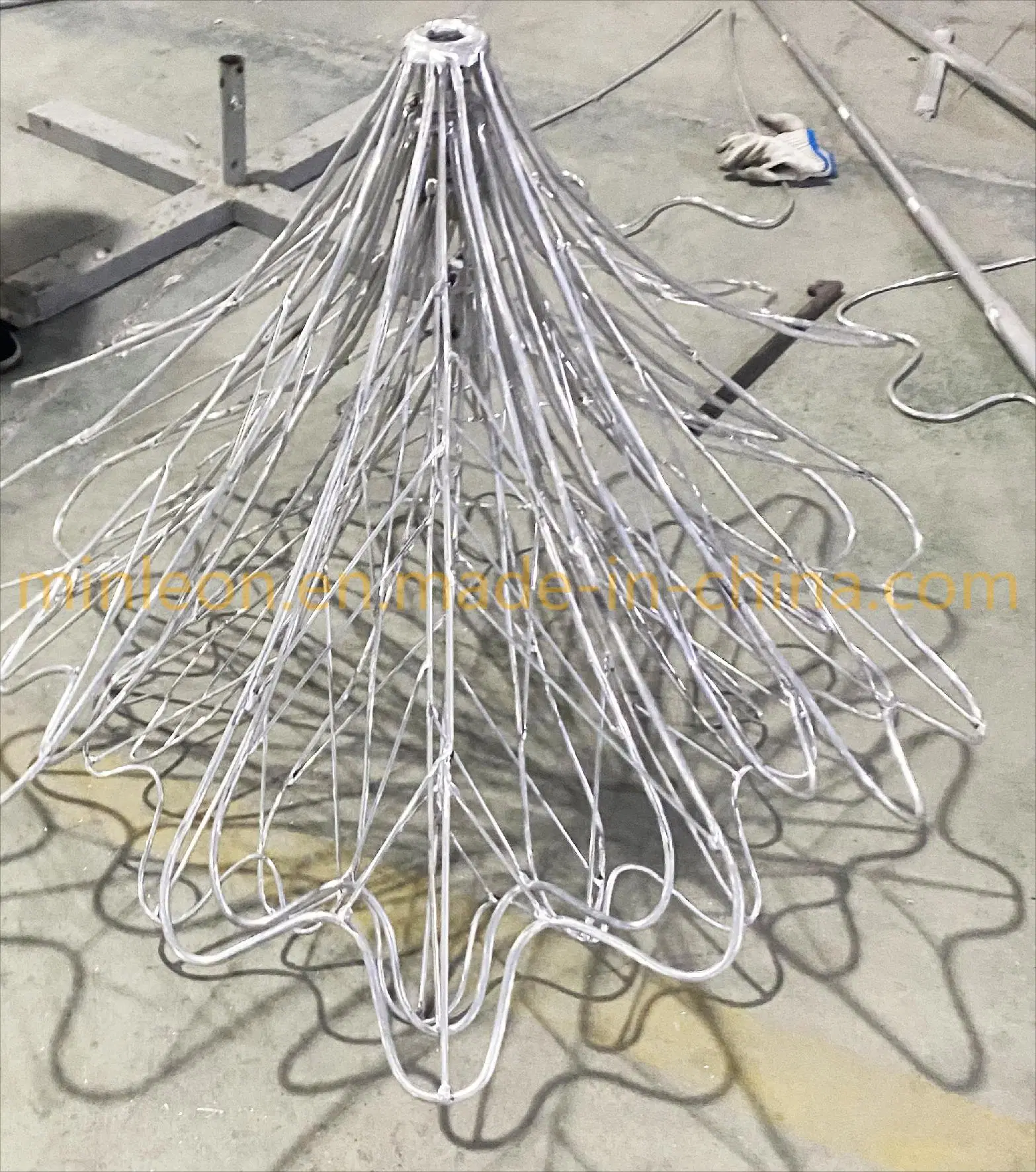 1,8м / 2,5 м 3D дисплей Pine Tree Рождественская елка улицы украшение Рождество Отобразить мотив