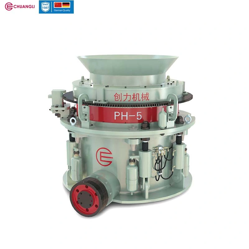 Quarry Machinery 400kw Rock Crusher pH-5 Hydraulic Cone Crusher for Mining Industry