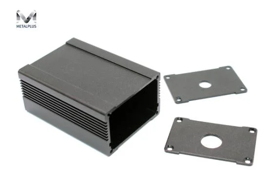 Aluminum Extrusion Heatsink Case with Electrophoretic Coated