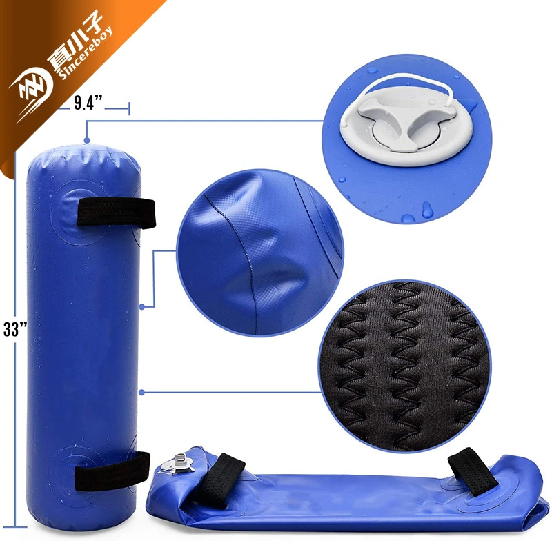 O PVC personalizado Saco de água Aqua Fitness Academia de Força Peso cheio levantar pesos livres Aqua Ball Haltere