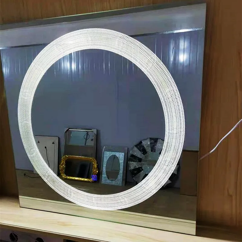 Hotel/Salon/Toilet/Home Bathroom Decorative Popular Modern Luxury Smart Furniture Wall Cosmetic Glass LED Mirror Products