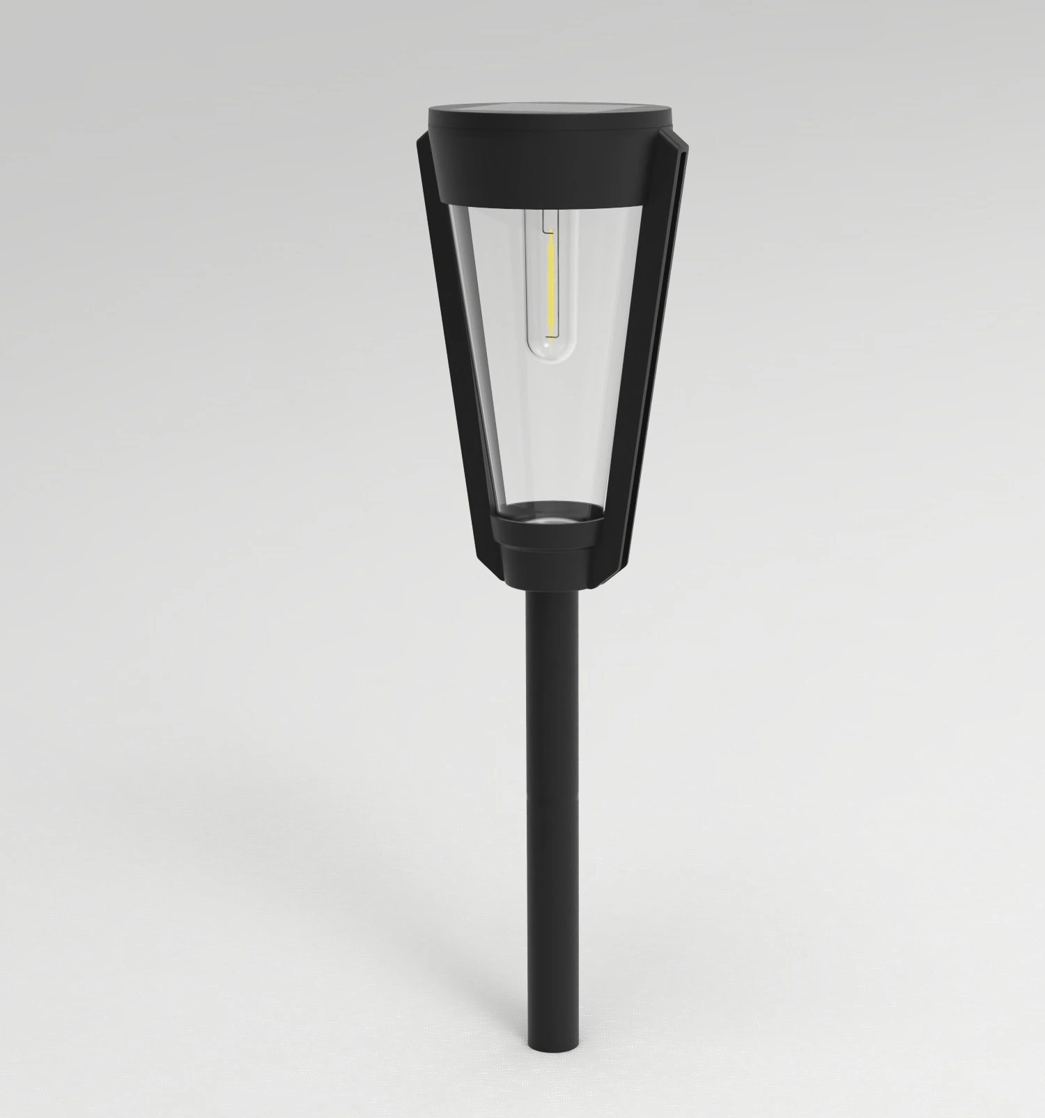 IP65 Wasserdichte Solar-LED-Post Licht im Freien Solar Spiker Garten Rasenlicht