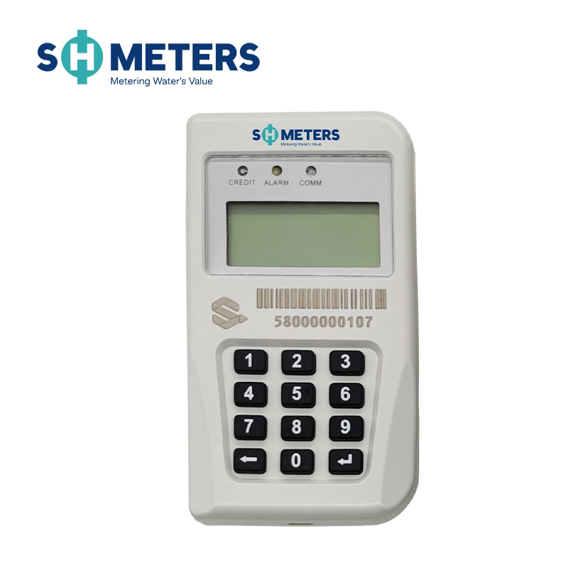 DN15~DN25 Sts Split Keypad Prepaid Intelligent Water Meters with Valve Controling