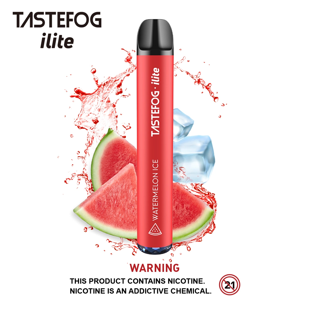 Venta caliente en el Reino Unido Tastefog Ilite Dispsoable Vape con certificación Tpd 500 inhalaciones