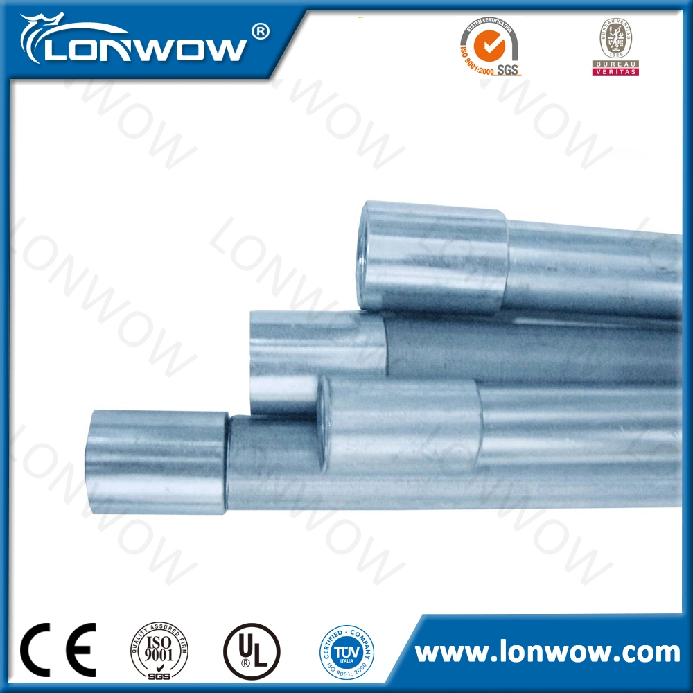 Galvanized Steel Pipe IMC with Threaded End and Coupling