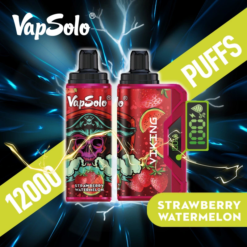 Vaporizador desechable recargable de alta calidad Vapsolo Viking 12000 Puff Bang VAPE cigarrillos Taiwán Exportadores cigarrillos Taiwán Exportadores