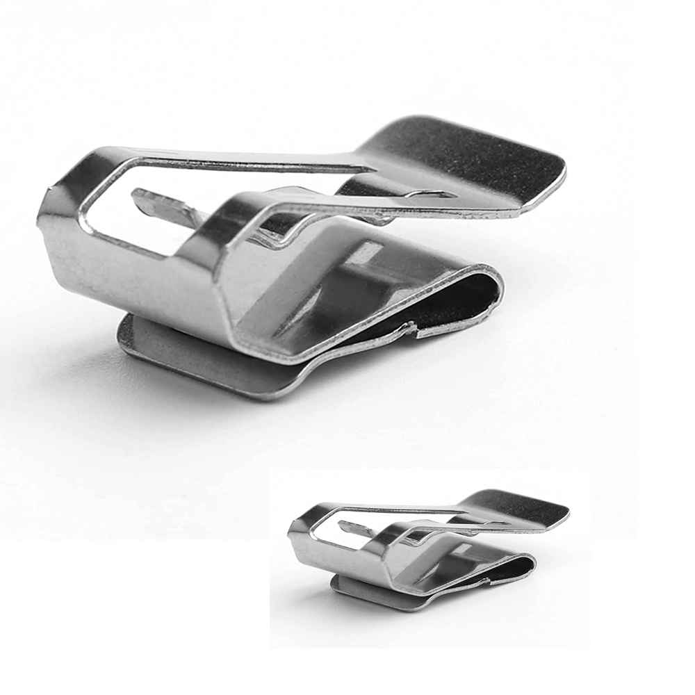 Custom Metal Clip Stainless Steel Bending Stamping Belt Buckle Accessories Safe Adjust Buckle Solid Aluminum Alloy Diving Buckle