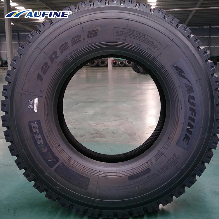 Aufine 13r22.5 315/80r22.5 Af88 Good Durability Truck Tyre with Extra-Thick Sidewall