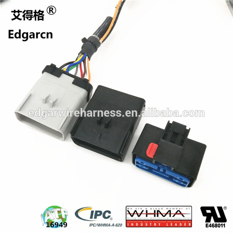 Fci H59005 Serial Released Waterproof Connector with Custom Engine Plug RP1226 Cable Assembly