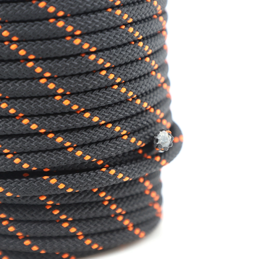 Professional 10mm Rock Climbing Double Solid Braided Polyamide Nylon Rope