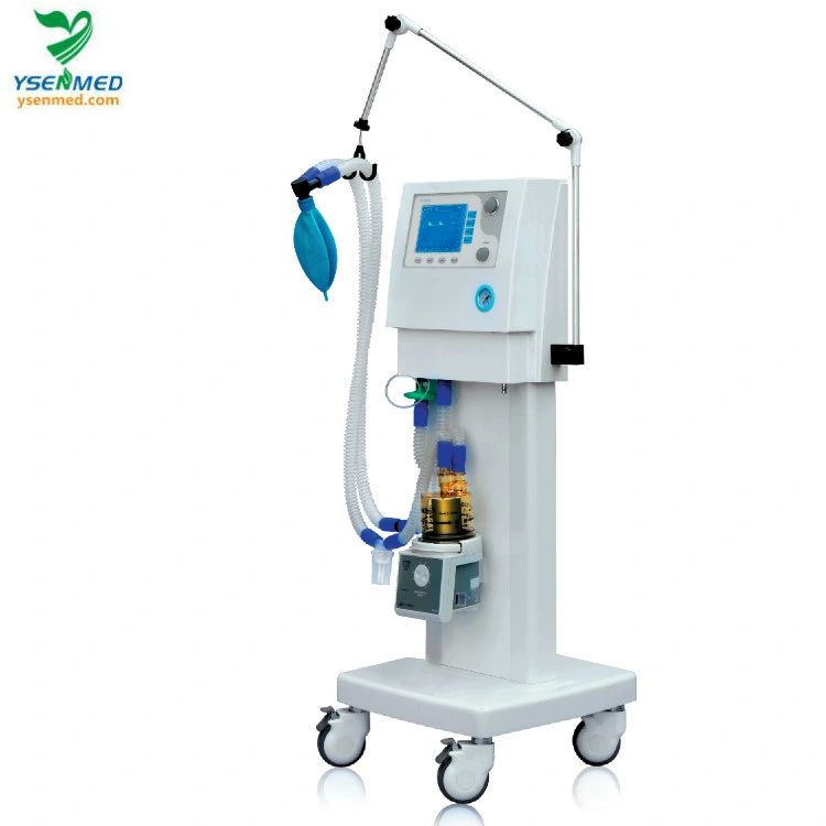 Ysav201m Medical Electric Ventilator Breathing Apparatus Hospital Machine