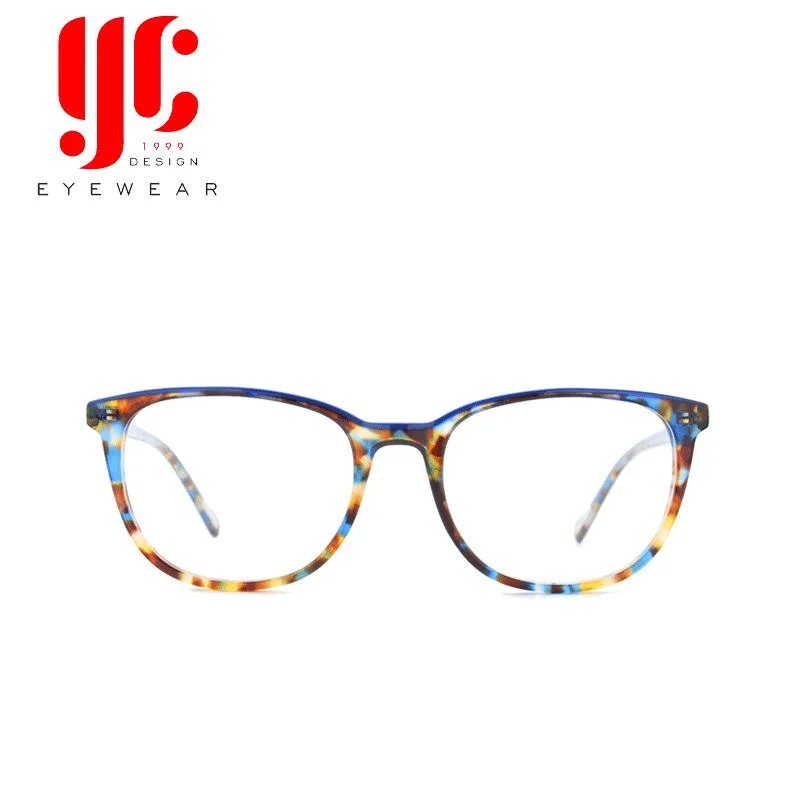 Fashion Reading Glasses for Female Acetate Eyewear Optical Eyeglasses