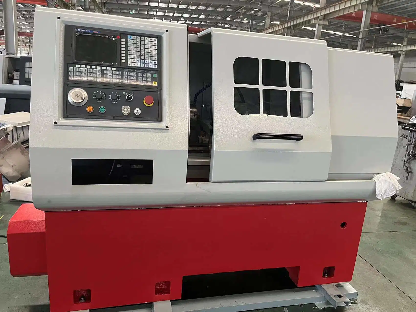 Mini-CNC Cama plana torno mecânico para a escola Ck6136/750mm econômica Tornos CNC a cobertura completa do tipo de educação de girar a máquina para Metal Siemens Fanuc GSK Sistema do Controlador