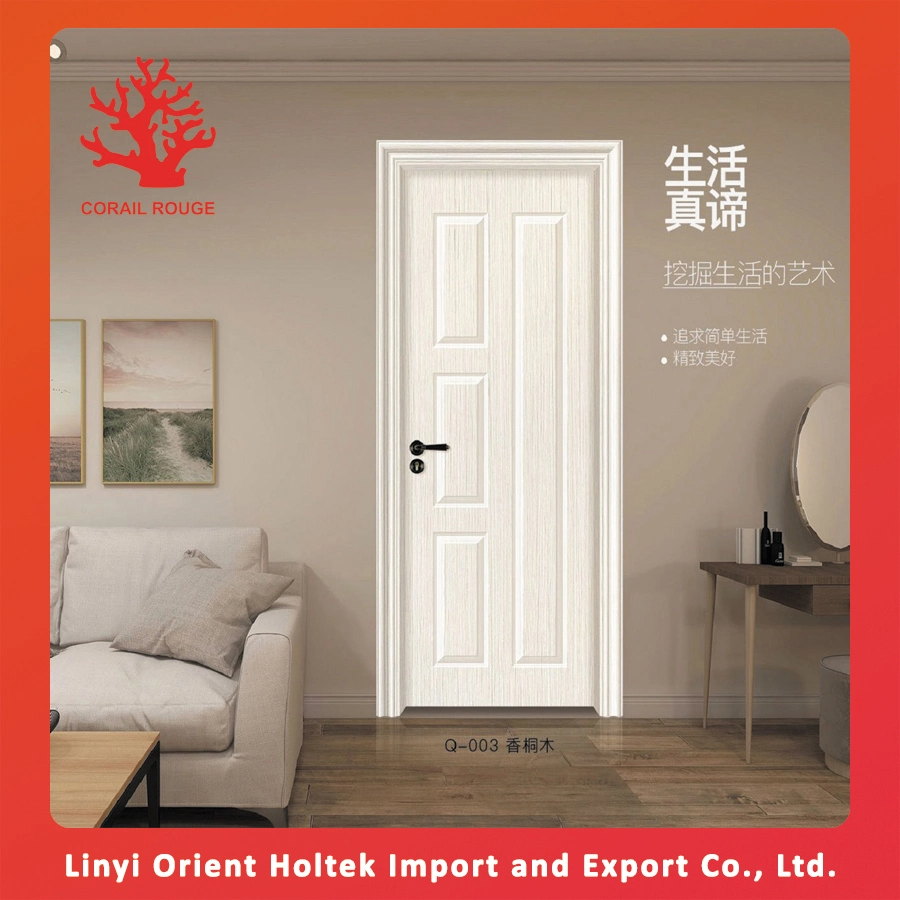 Best Choose Various Colors MDF Smooth Door Skin Wood Veneer Door Skin