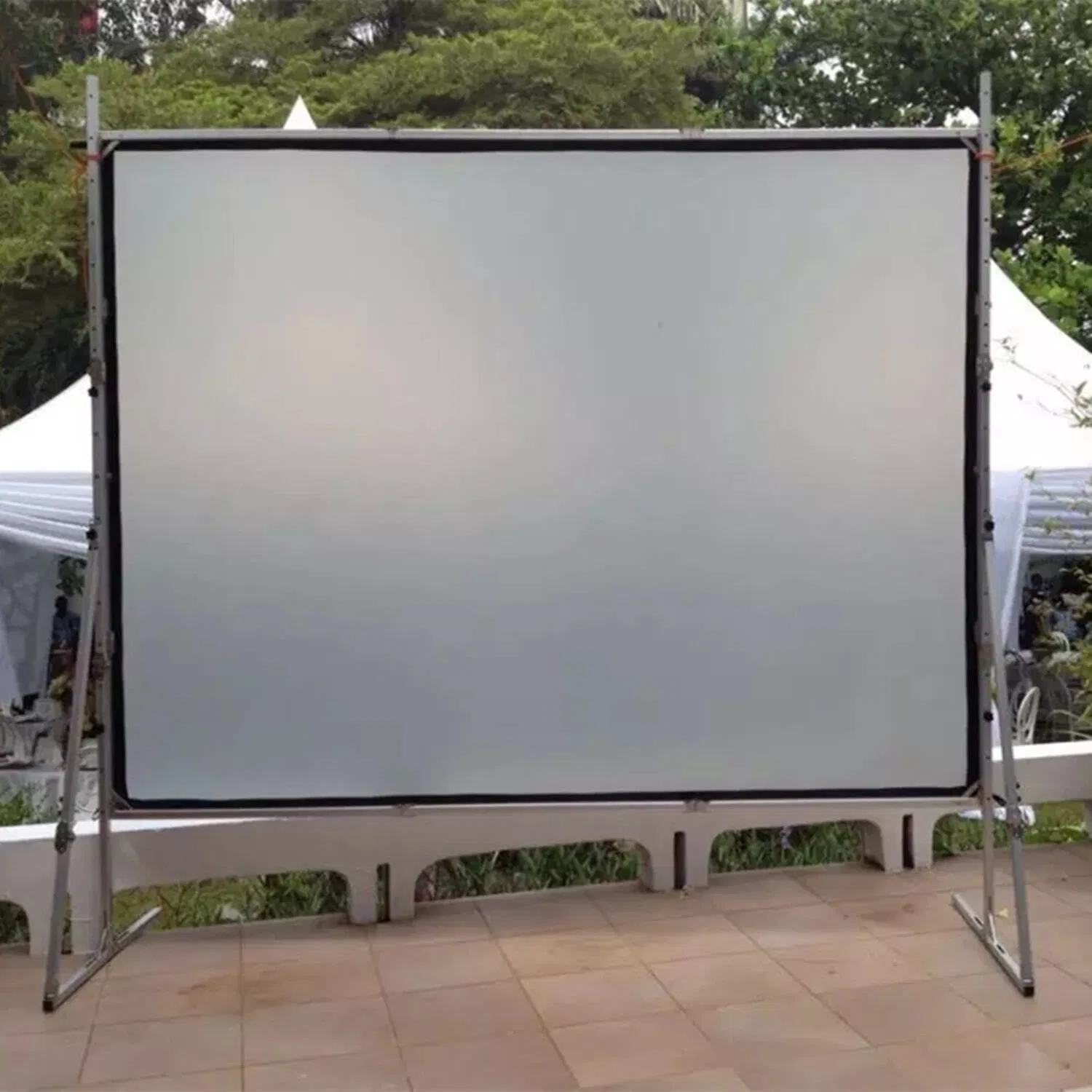 Projecteur de film de Projection Arrière Blanc Matériau de l'écran