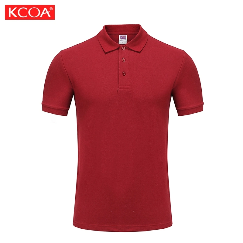 Embroidery Golf Fashion Promotional Cotton Blank Polo Shirt for Men