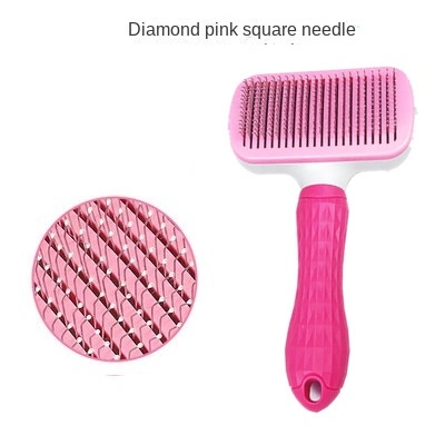 Pet Hair Brush Comb Cleaning Beauty Comb Knotting Comb Automatic Hair Removal to Floating Hair Cleaning Supplies