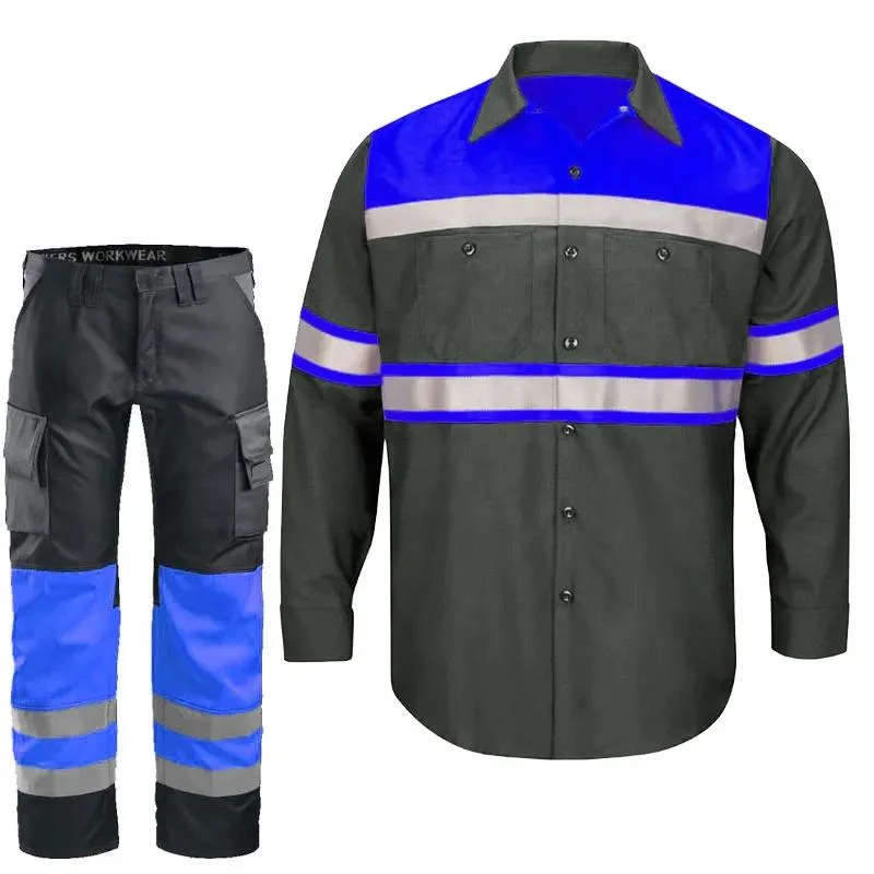 Top Best Quality Good Price Reflective Work Jacket and Pant High Visibility Workwear Uniform