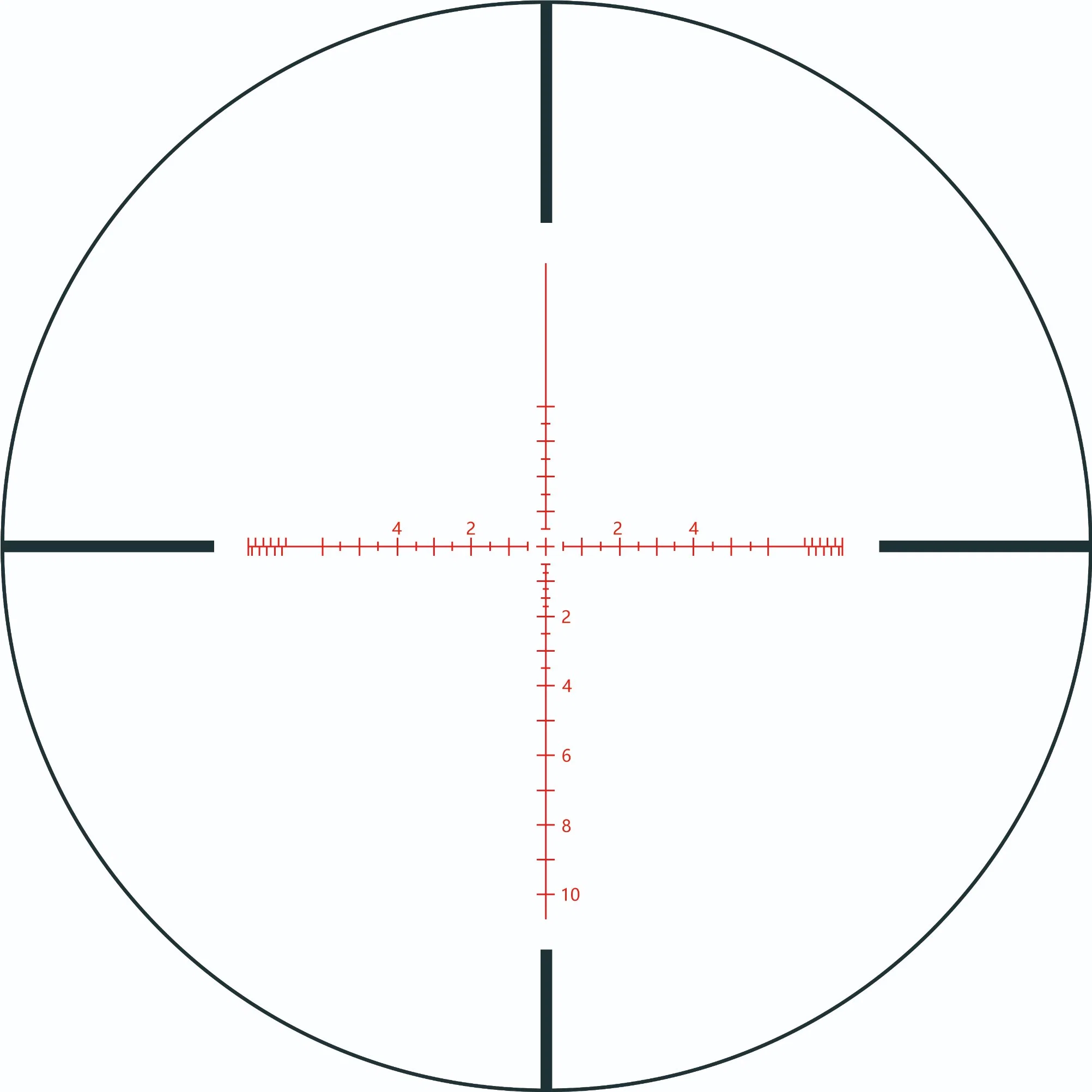 Spina Optics 2-16x56 FFP IR optique SF 56mm de la portée de la vue pour la chasse