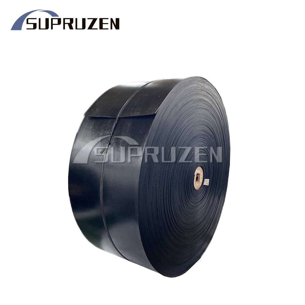 Sunmu Industry Fire Resistant Plate Large Automatic Rubber Conveyor Belt China Suppliers 6mm 7mm 8mm Belt Thickness Round Rubber Conveyor Belt with S-Rim