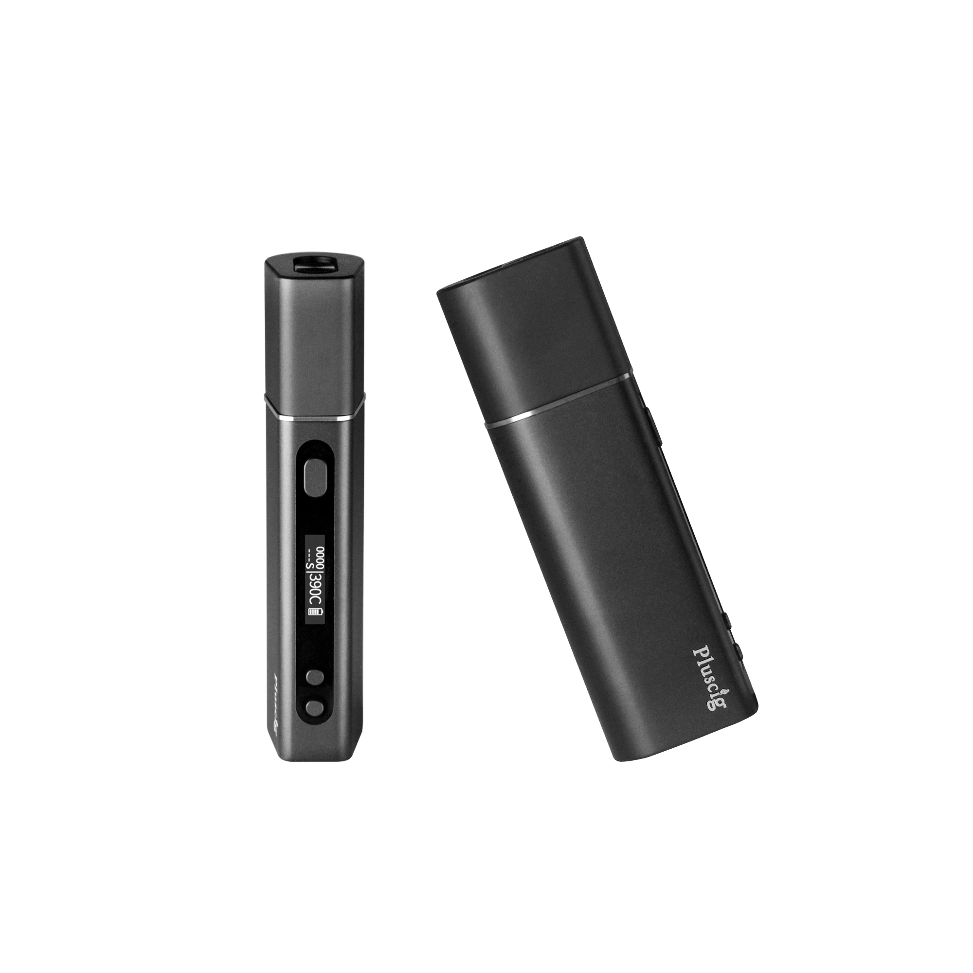 E- CIG cigarrillos electrónicos Pluscig S9 Calefacción sin quemaduras VAPE 3500mAh batería