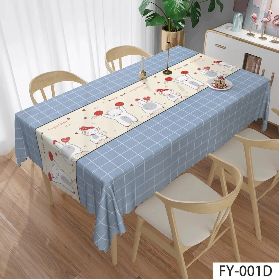 Cheap Price Tablecloth Table Clothes Round Cloth Waterproof PVC Table Cloth Wholesale/Supplier Price