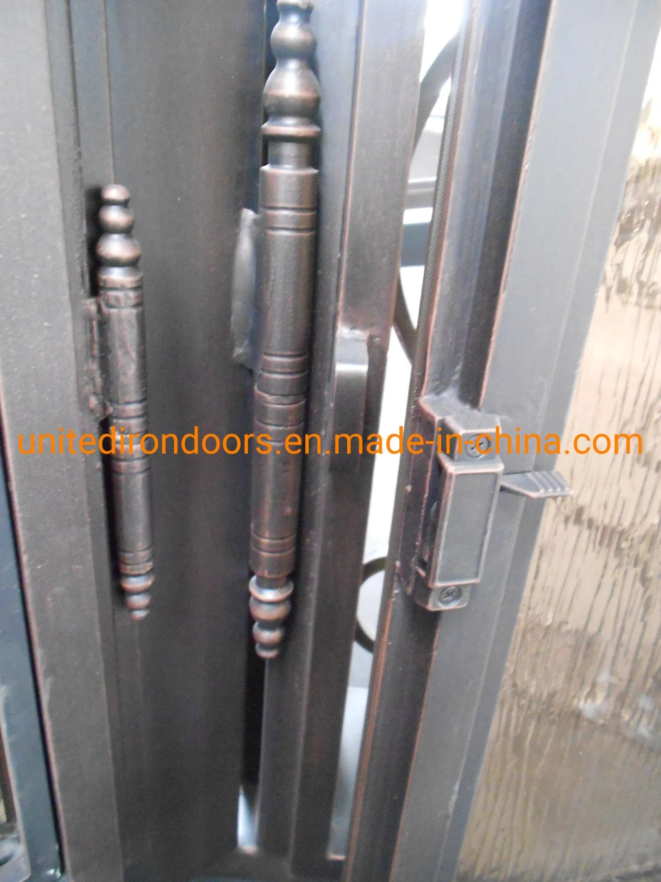 Original Factory Direct Flat Top Front Iron Door (UID-D043)