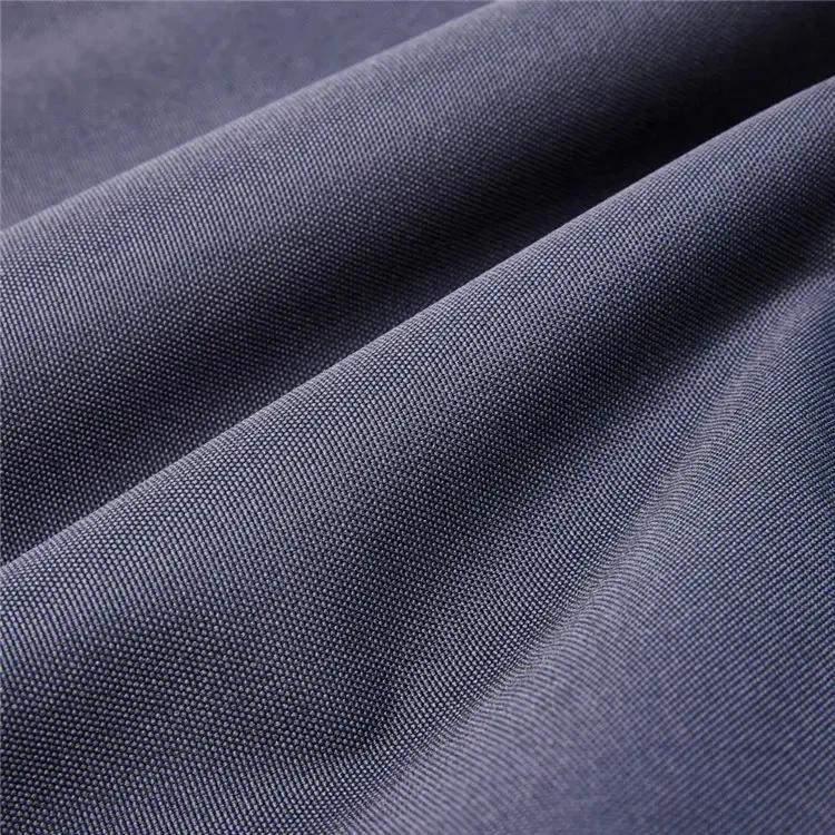 Auvent tente d'Oxford 100 % polyester Tissu Tissu polyester mat 228t crypté Taslon PU noir pleine pour les tentes d'indisponibilité