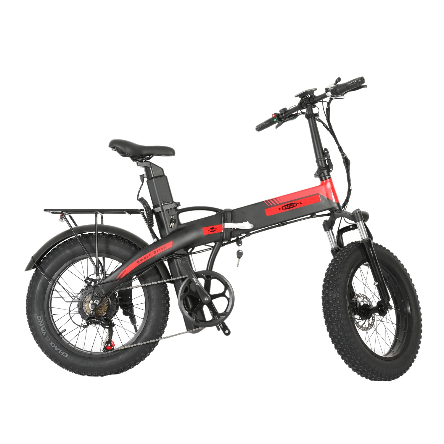 Batería doble 48V 27,5ah plegable eléctrico bicicleta de montaña eléctrico City Bike con suspensión delantera de doble freno de 500W motores