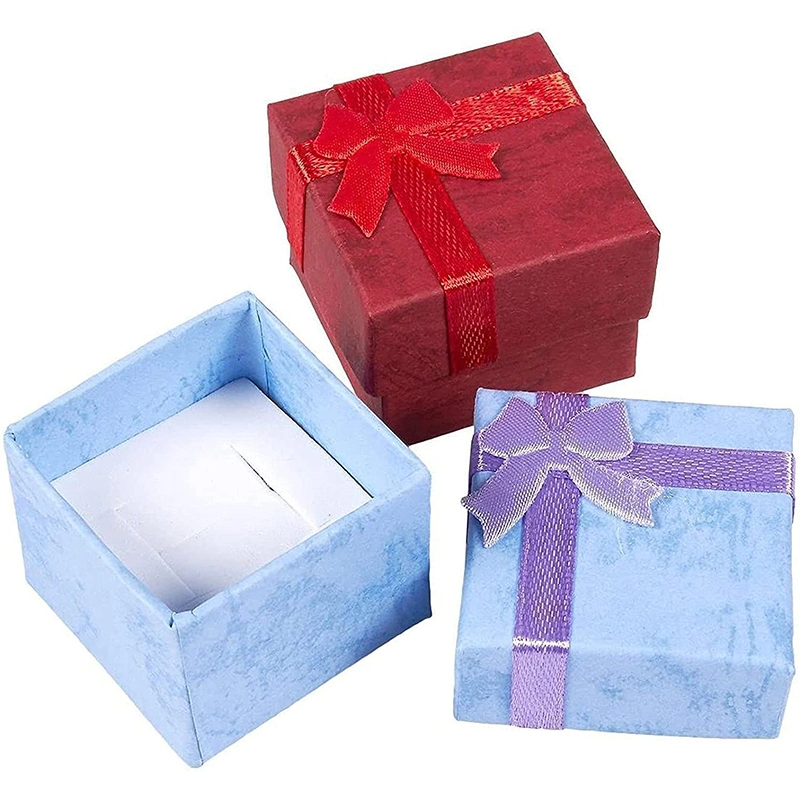 Count Ring Gift Box Set with Bow for Anniversaries, Weddings, Birthdays