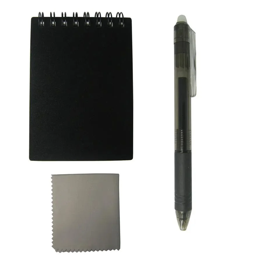 Promotion Kraft Paper Small Pocket Size Notebook Spiral Notepad with Pen