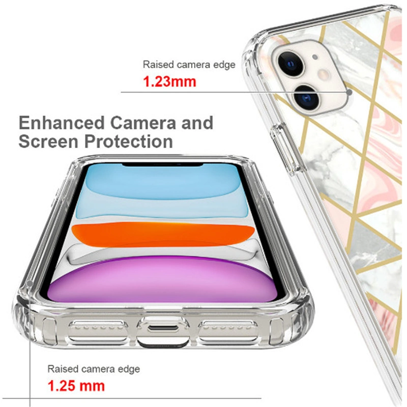 Xr & 11 360 Full Cover TPU PC Phone Case Cover for iPhone