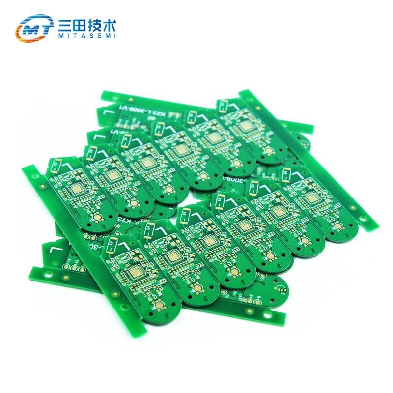 Multilayer PCB Circuit Board HDI PCB Board Fr4 Printed Circuit Board Motherboard with Half Path 0.4mm
