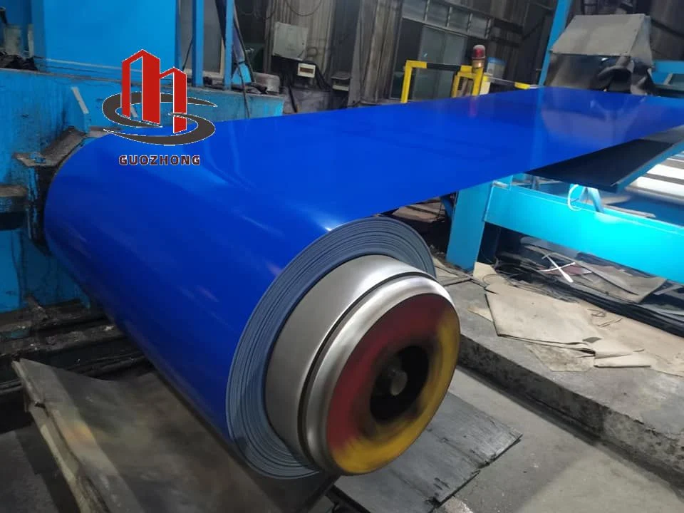 Factory Manufacture PPGI Color Coated and Prepainted Steel Products in Coil for Metal Roofing Sheet