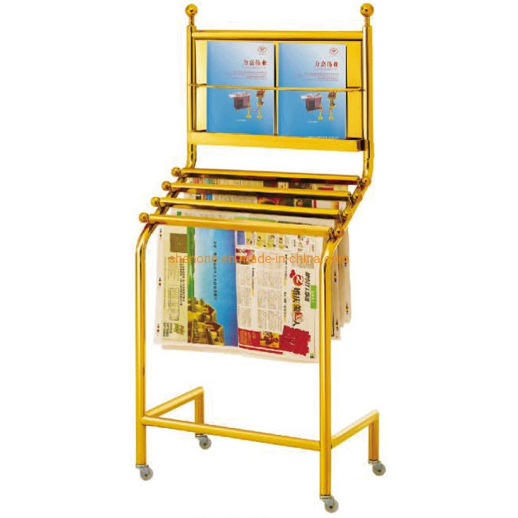 Shenone Wholesale/Supplier Hotel Newspaper Racks Magazine Display Racks001