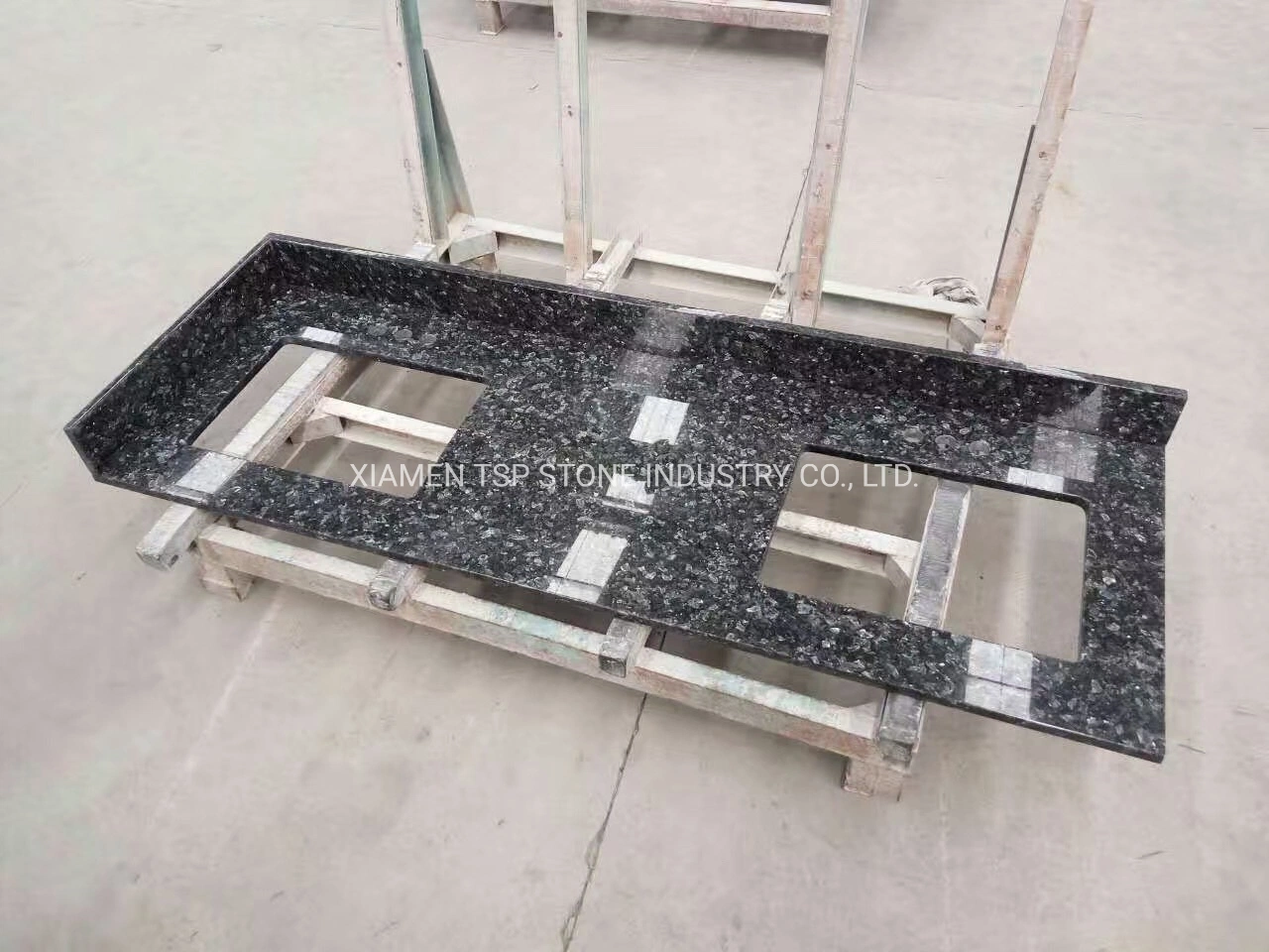 Norway Blue Pearl Silver Pearl Granite Slab for Countertop Floor Tile