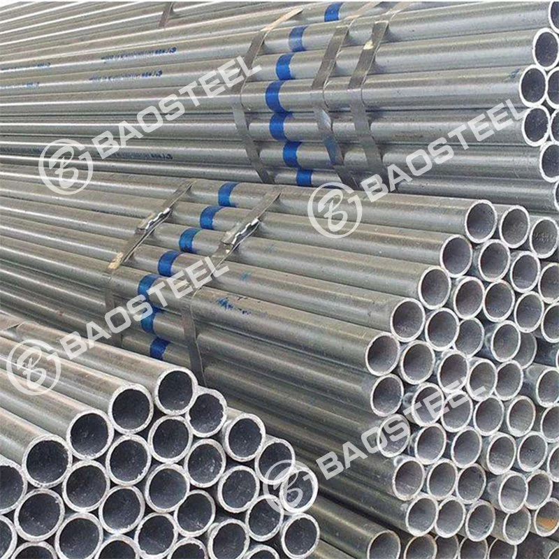 SGCC, Sgch, Sghc Gi 10,3mm tubo de acero galvanizado-610mm de diámetro exterior del tubo redondo galvanizado